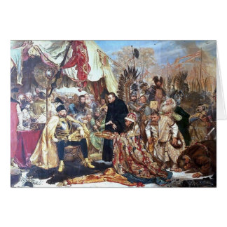 Jan Matejko- Bathory at Pskov