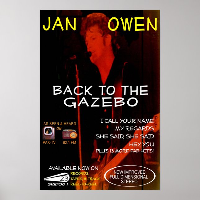 Jan Owen - As seen on TV Poster (Front)