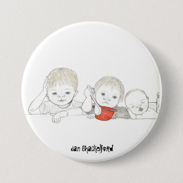 Jan Shackelford Baby Button #07 (Front)