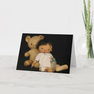 Jan Shackelford NEW BABY Greeting Card