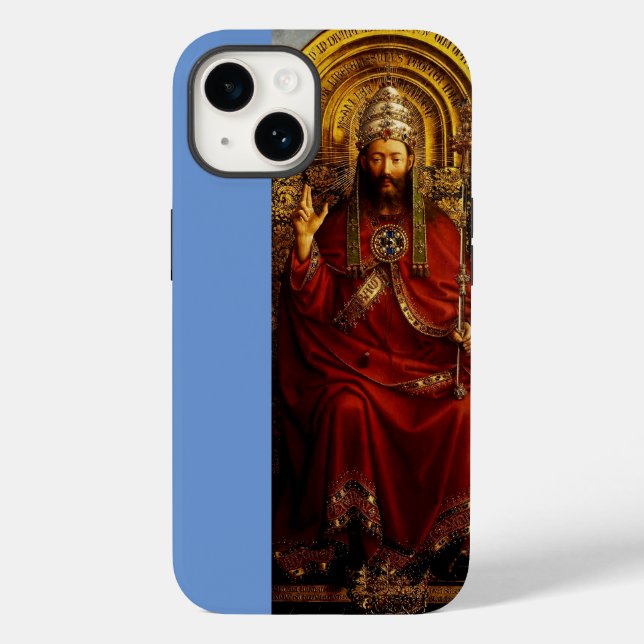 Jan van Eyck God the Father on Throne Fine Art Case-Mate iPhone Case (Back)