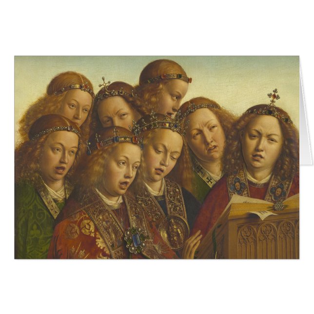 Jan van Eyck Singing angels Ghent CC0835 (Front Horizontal)