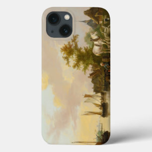 Jan van Os - Peasants Unloading Cargo iPhone 13 Case