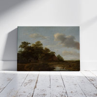 Jan Vermeer van Haarlem, Landscape with a Farm