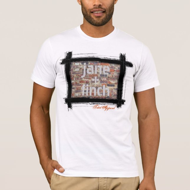 Jane and Finch (Brick) T-Shirt (Front)