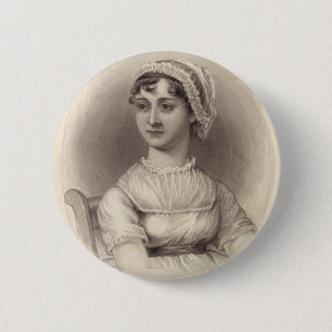 Jane Austen 6 Cm Round Badge