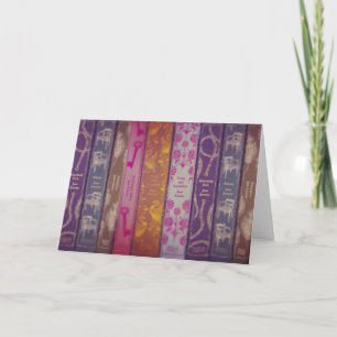 Jane Austen Books Card