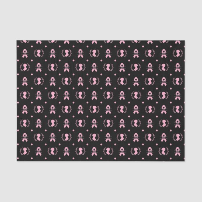 Jane Austen Breast Cancer Awareness Tissue Paper (Front)