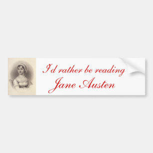Jane Austen Bumper Sticker