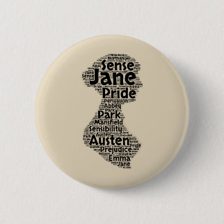 Jane Austen Button