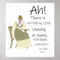 Jane Austen Emma Home Comforts Quote