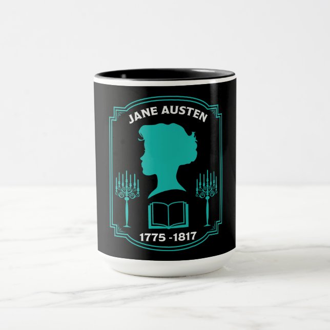 Jane Austen English Novelist Mug (Center)