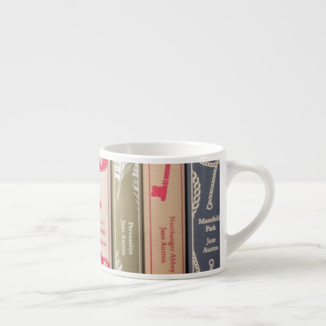 Jane Austen  Espresso Cup (Right)