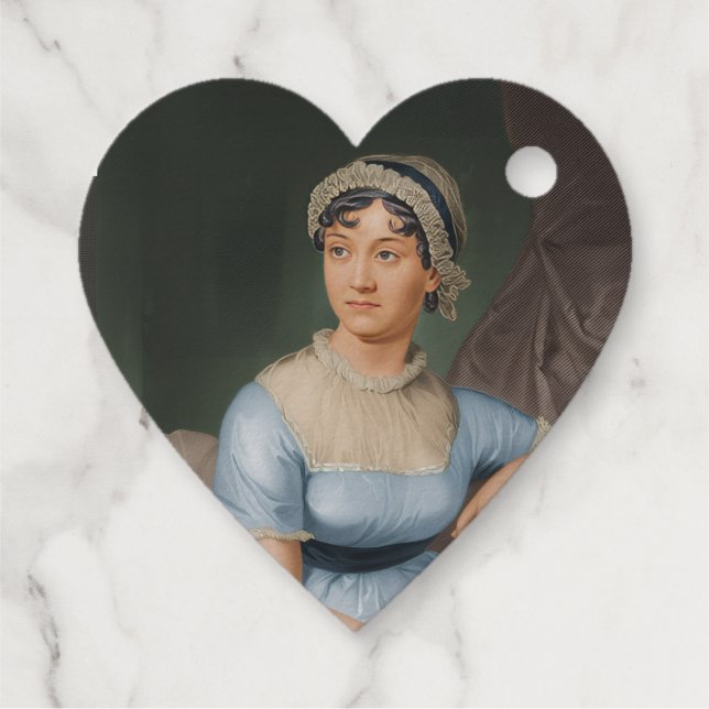 Jane Austen Favour Tags (Back)