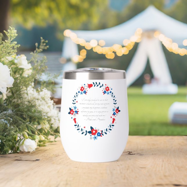 Jane Austen Happiness Quote, Pride and Prejudice (Wedding (Rotated))