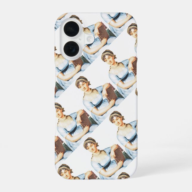Jane Austen iPhone 16 Case (Back)