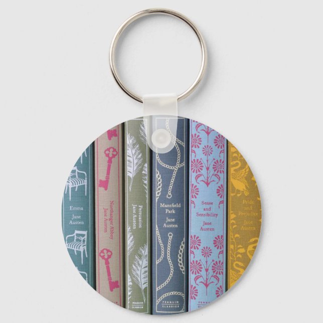 Jane Austen   Key Ring (Front)