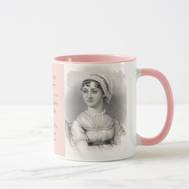 Jane Austen Mug (Right)