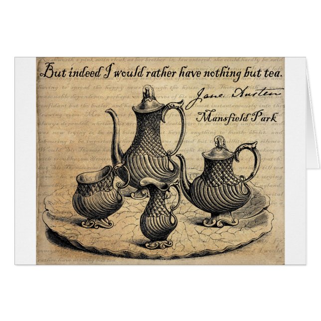 Jane Austen: Nothing But Tea (Front Horizontal)