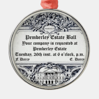 Jane Austen: Pemberley Estate Ball Metal Tree Decoration