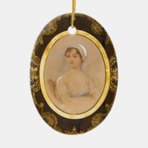 Jane Austen portrait ornament
