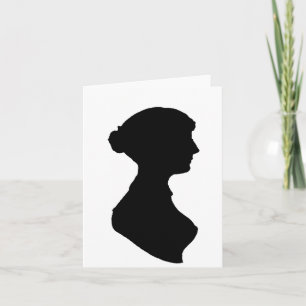Jane Austen quote Holiday Card