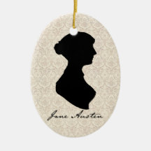 Jane Austen silhouette profile