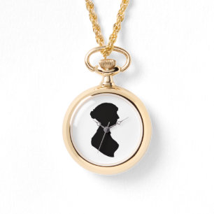 Jane Austen Slihouette  Watch
