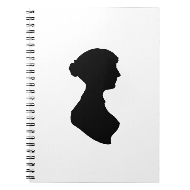 Jane Austen Victorian Notepad Notebook (Front)