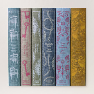 Jane Austen's books Jigsaw Puzzle