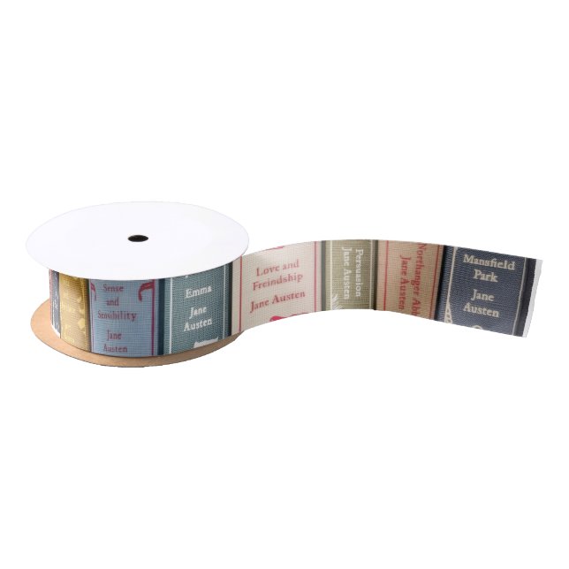 Jane Austen's Books Satin Ribbon (Spool)