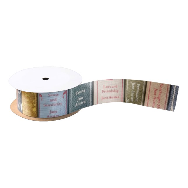 Jane Austen's Books Satin Ribbon (Spool)