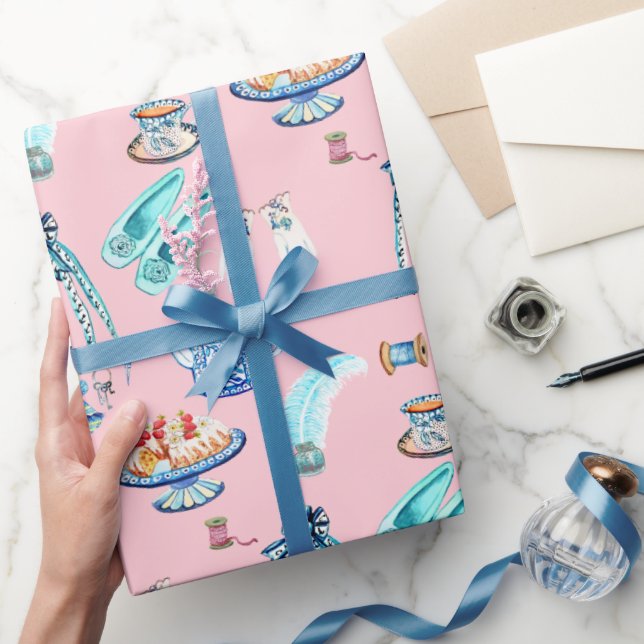 Jane Austens favourite things Wrapping Paper (Gifting)