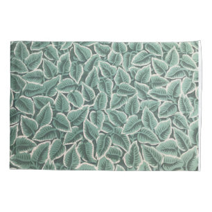 Jane Austen's Home Leaf Wallpaper Pillowcase