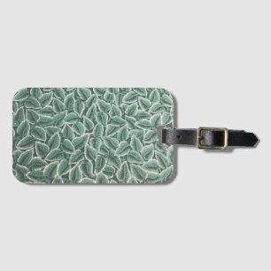 Jane Austen's Home Wallpaper Luggage Tag