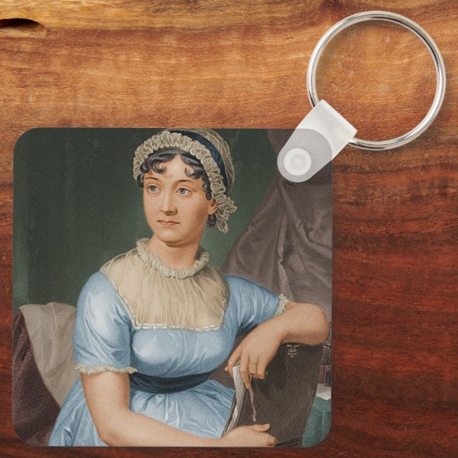 Jane Austens Key Ring (Back)