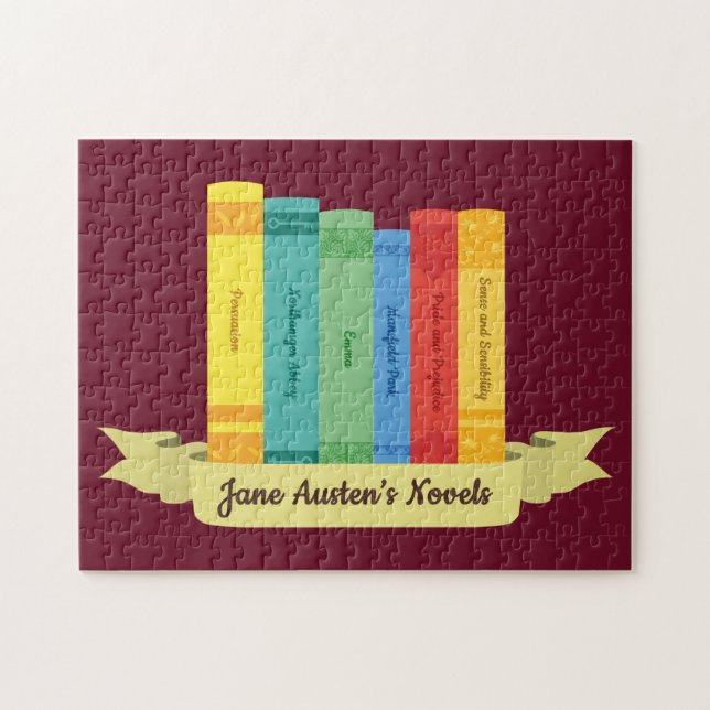 Jane Austen's Novels III Jigsaw Puzzle (Horizontal)