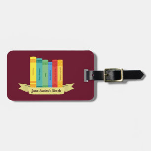 Jane Austen's Novels III Luggage Tag
