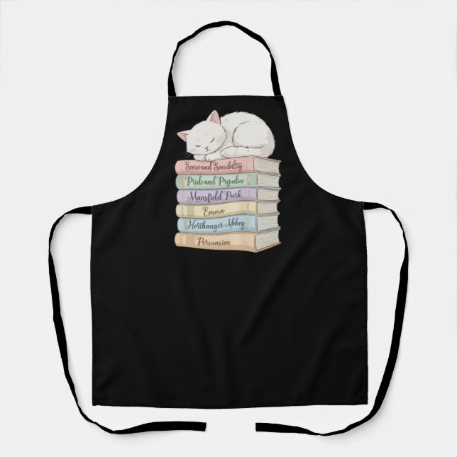 Jane Austen's Novels IX Apron (Front)