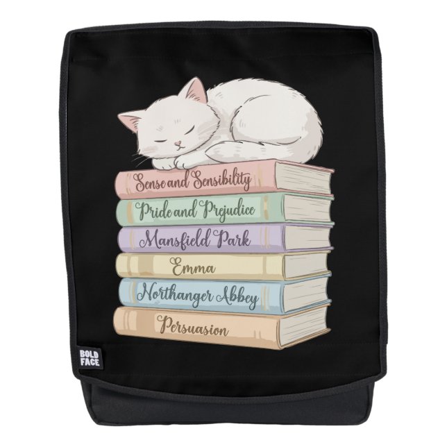Jane Austen's Novels IX Backpack (Front)