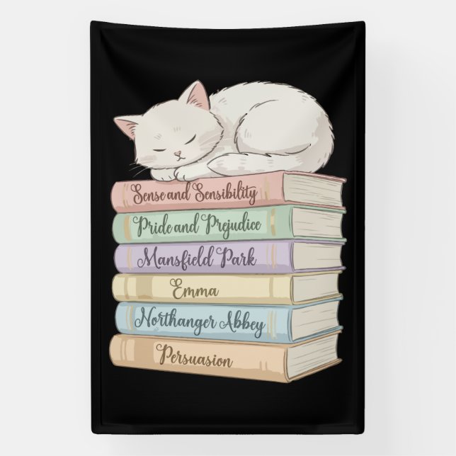 Jane Austen's Novels IX Banner (Vertical)