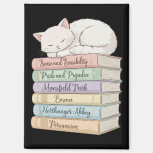 Jane Austen's Novels IX Magnet