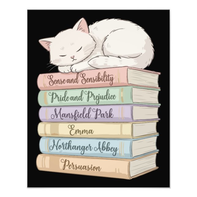 Jane Austen's Novels IX Photo Print (Front)