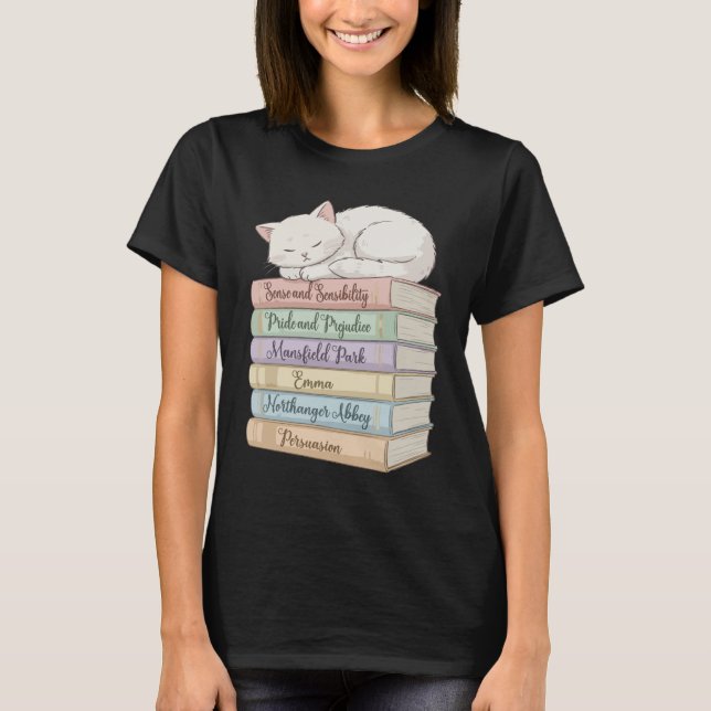 Jane Austen's Novels IX T-Shirt (Front)