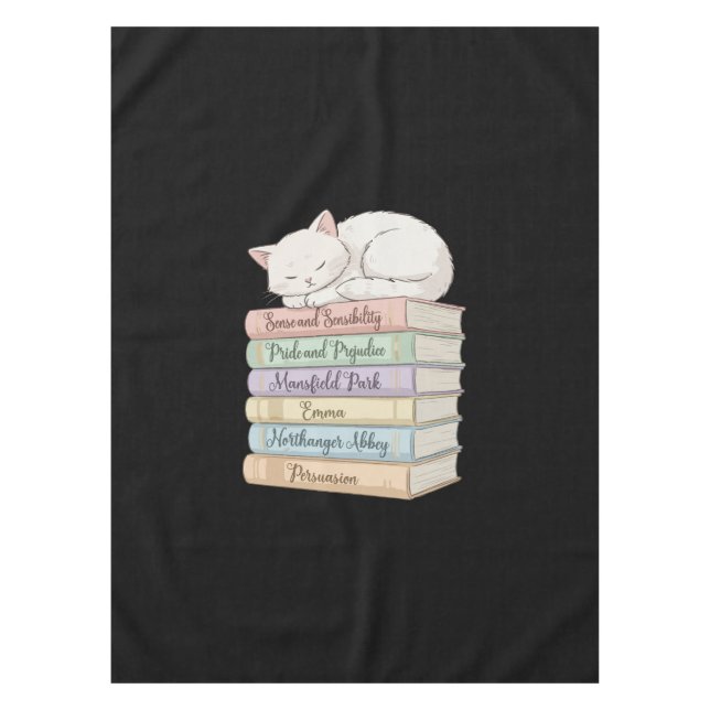 Jane Austen's Novels IX Tablecloth (Front)