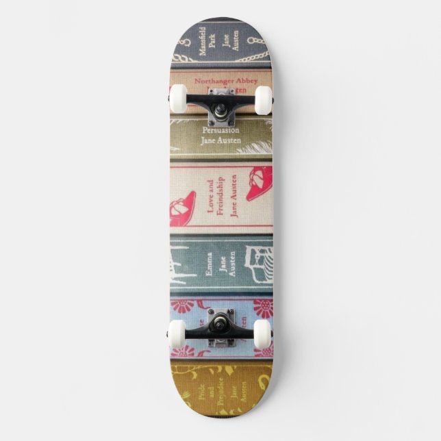 Jane Austen's novels Skateboard (Front)