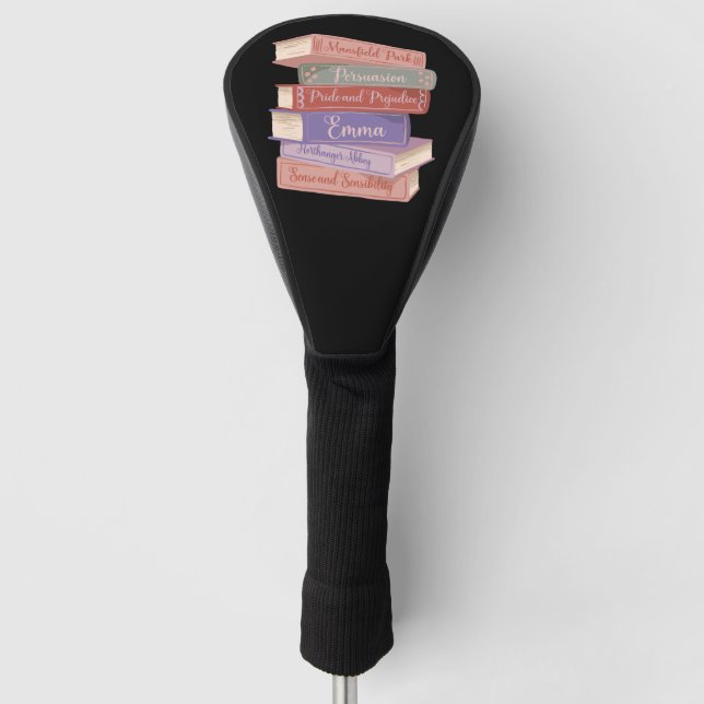 Jane Austen's Novels V Golf Head Cover (Front)