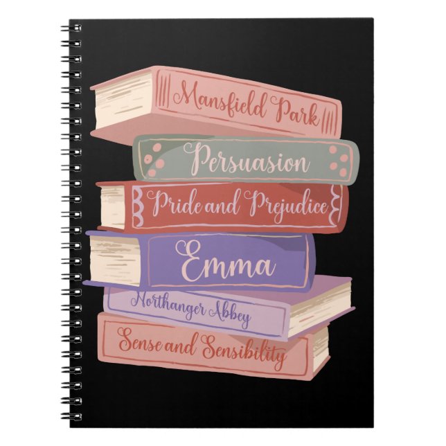 Jane Austen's Novels V Notebook (Front)