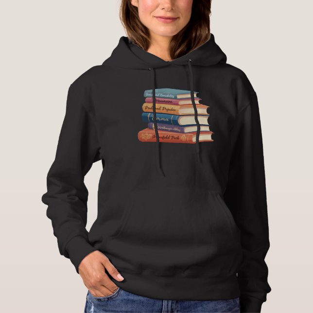 Jane Austen's Novels VII Hoodie (Front)
