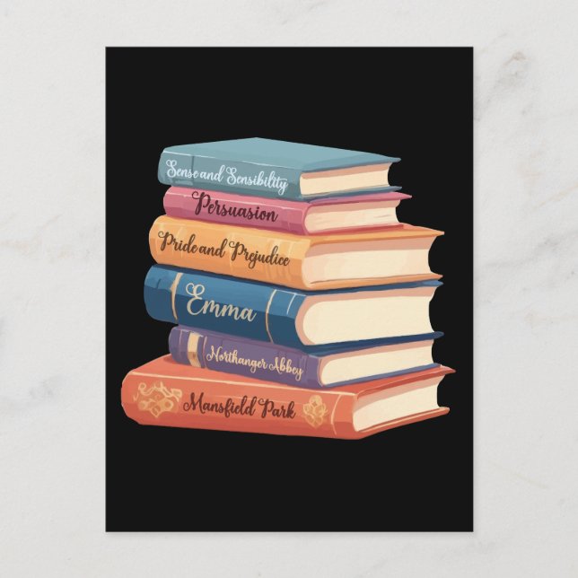 Jane Austen's Novels VII Postcard (Front)